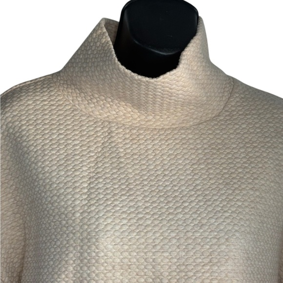 CALIA by Carrie Underwood Beige Cowl Neck Sweater Sz small preloved - Picture 6 of 7